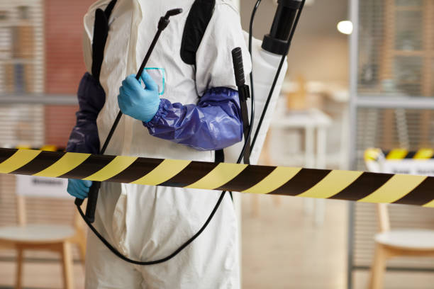 Professional Hoarding Cleanup technician working in Mendham, NJ
